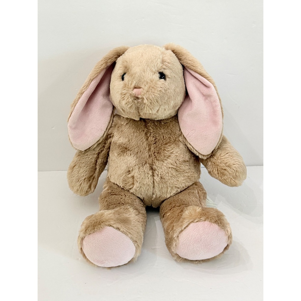 Build-A-Bear Workshop Pawlette Bunny Tan Pink Plush Rabbit 22601 07/21